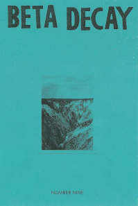 BetaDecayIssue9CoverFront